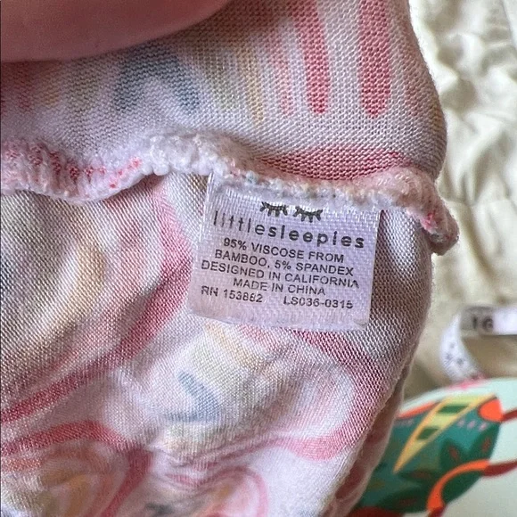 Little Sleepies Rainbow Crib Sheet Bamboo Colorful - Picture 2 of 3